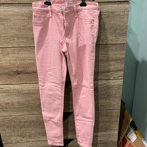 Pink jeans